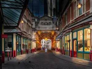 Leadenhall Market, England, Harry Potter Tours