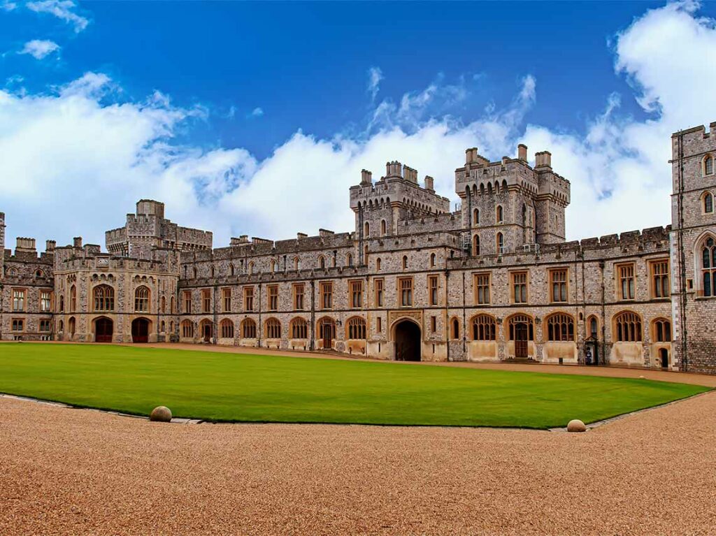 windsor castle walls.