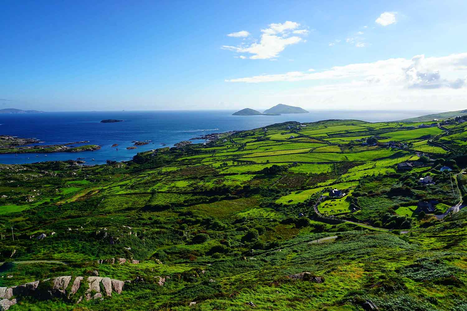 Landscape of Killarney National park in Ireland.